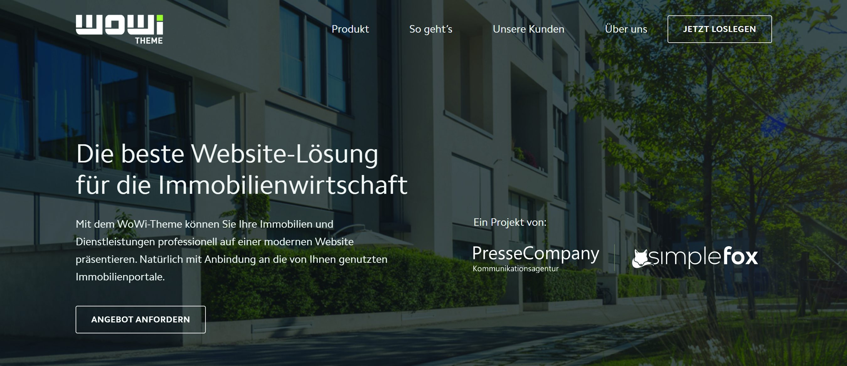 Angebot Im World Wide Web wohnungswirtschaft-heute.de
