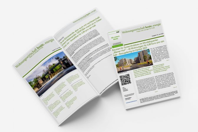 Wohnungswirtschaft energie Ausgabe 19 als PDF herunterladen