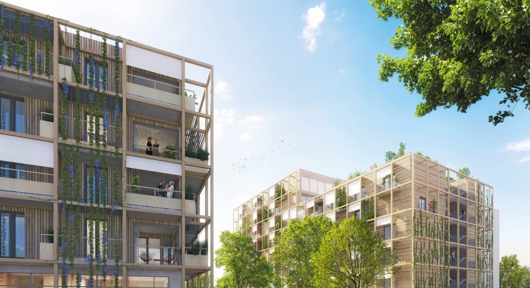 Wohnen ohne Alterslimit (WOAL) in Wien-Oberlaa, Bauträger: Gartenheim, Planung; Wieser Dill ZT GmbH und nonconform