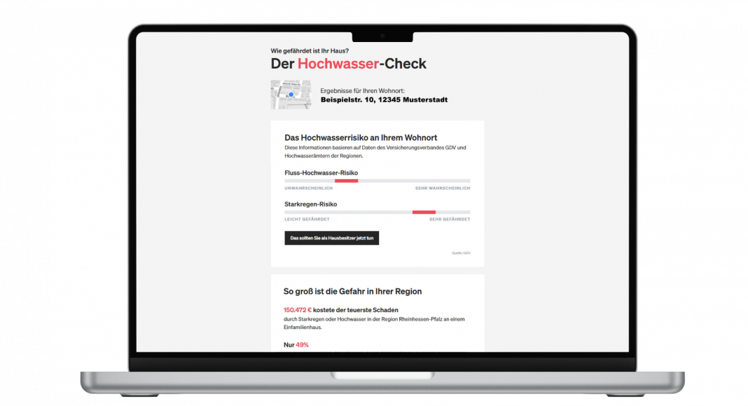 Hochwasserschäden in Milliarden - Digitaler „Hochwasser-Check“