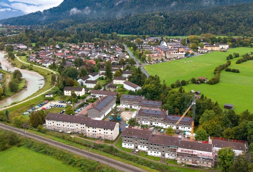 Vonovia saniert mit vorgefertigten Holzelementen von Baufritz